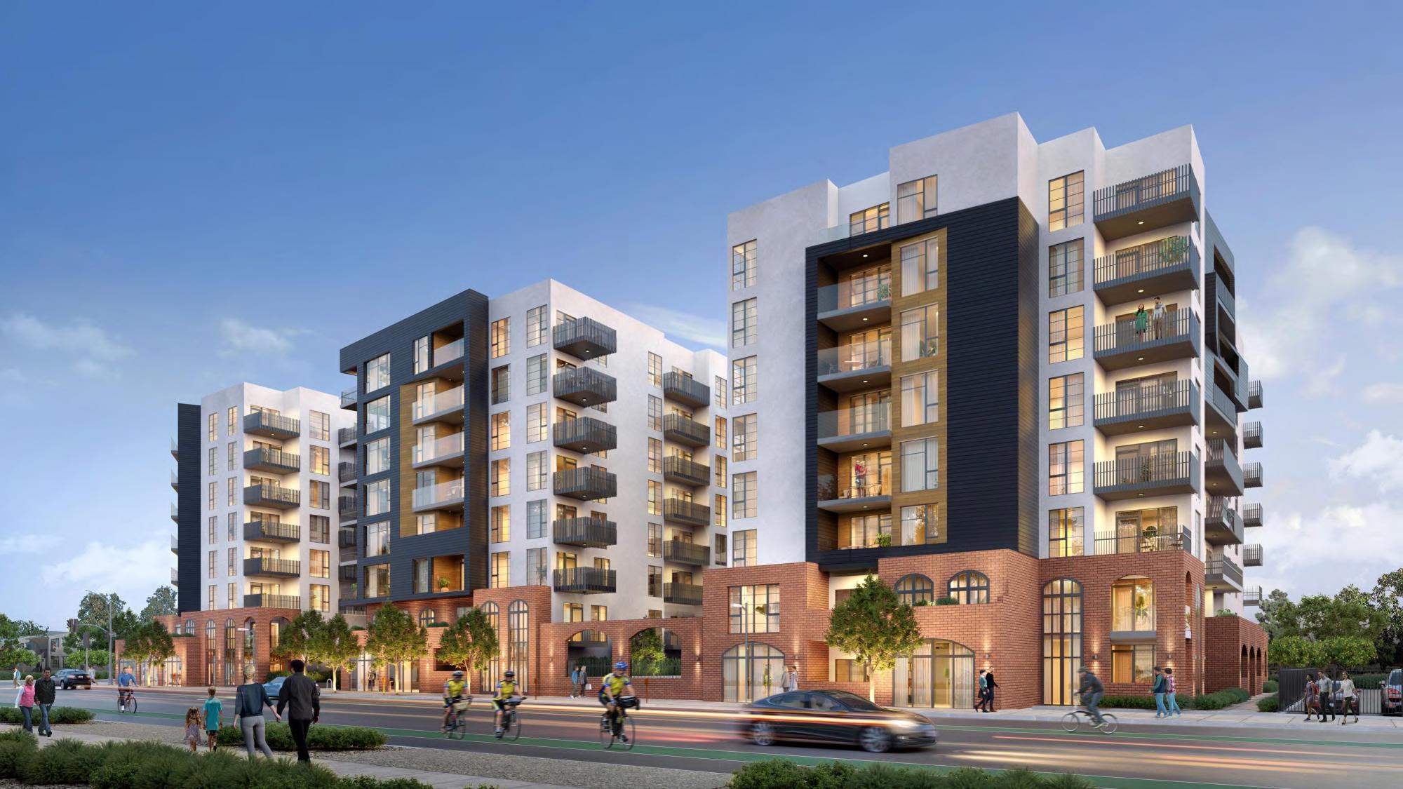 Mixed-use development slated for 1399 Olympic Blvd. in Santa